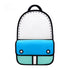 3D Adventure Denim Blue Backpack