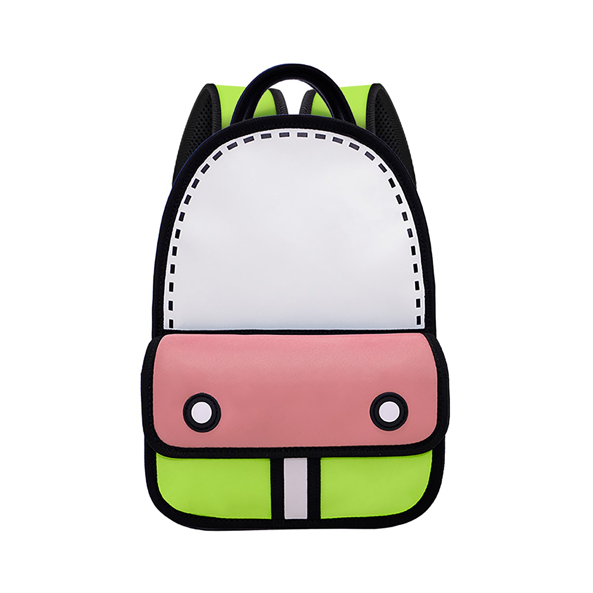 Junior 3D Adventure Matcha Pink Backpack