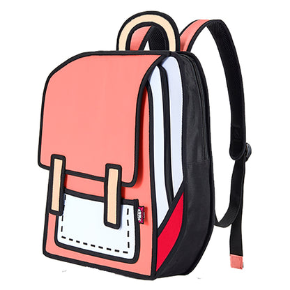 Junior Watermelon Red Spaceman Backpack | JFP159