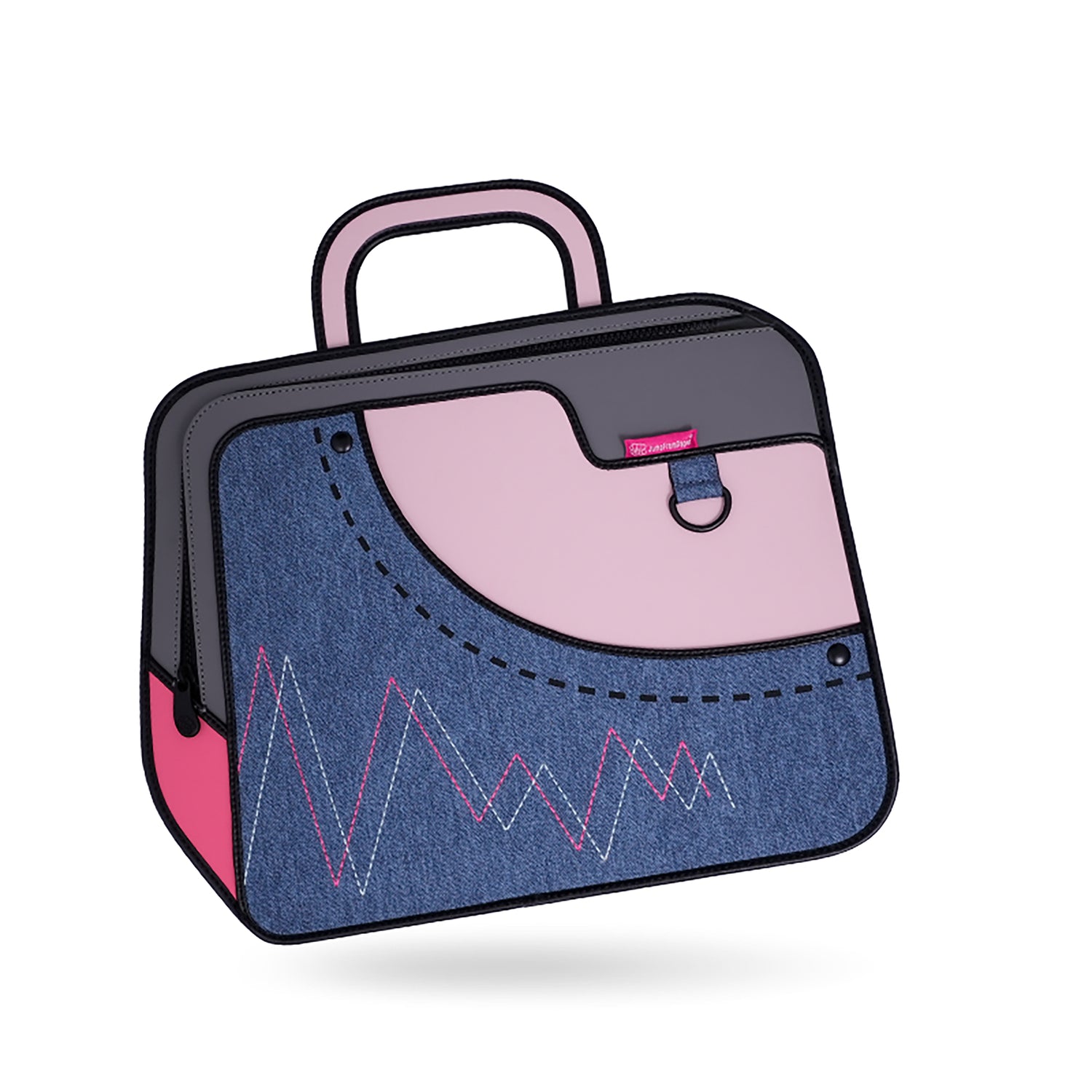 Crush bag-Denim Pink