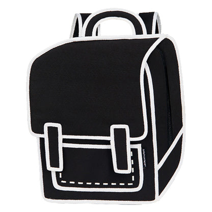 Graffiti Black Spaceman Backpack | JFP289