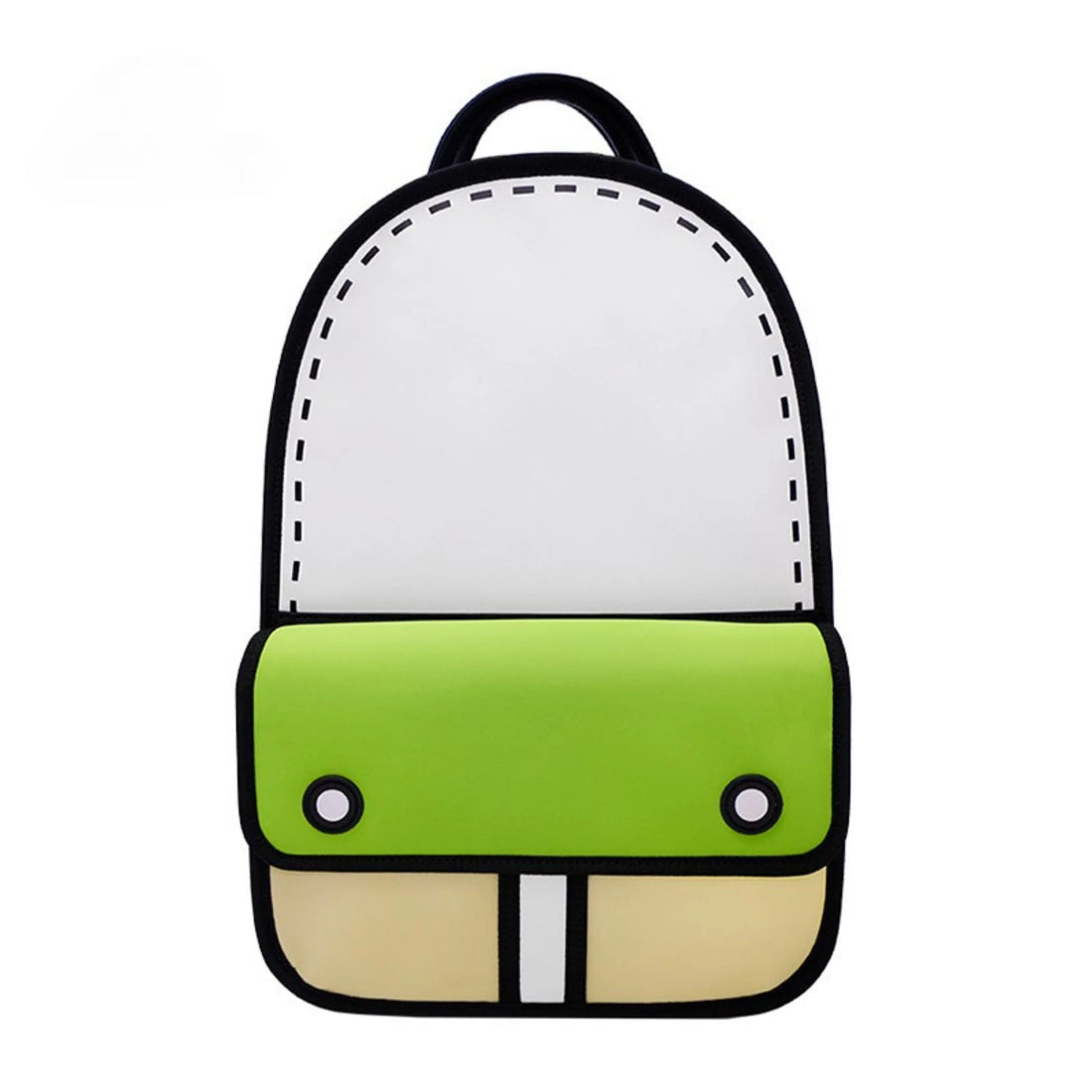 3D Adventure Greenery Backpack