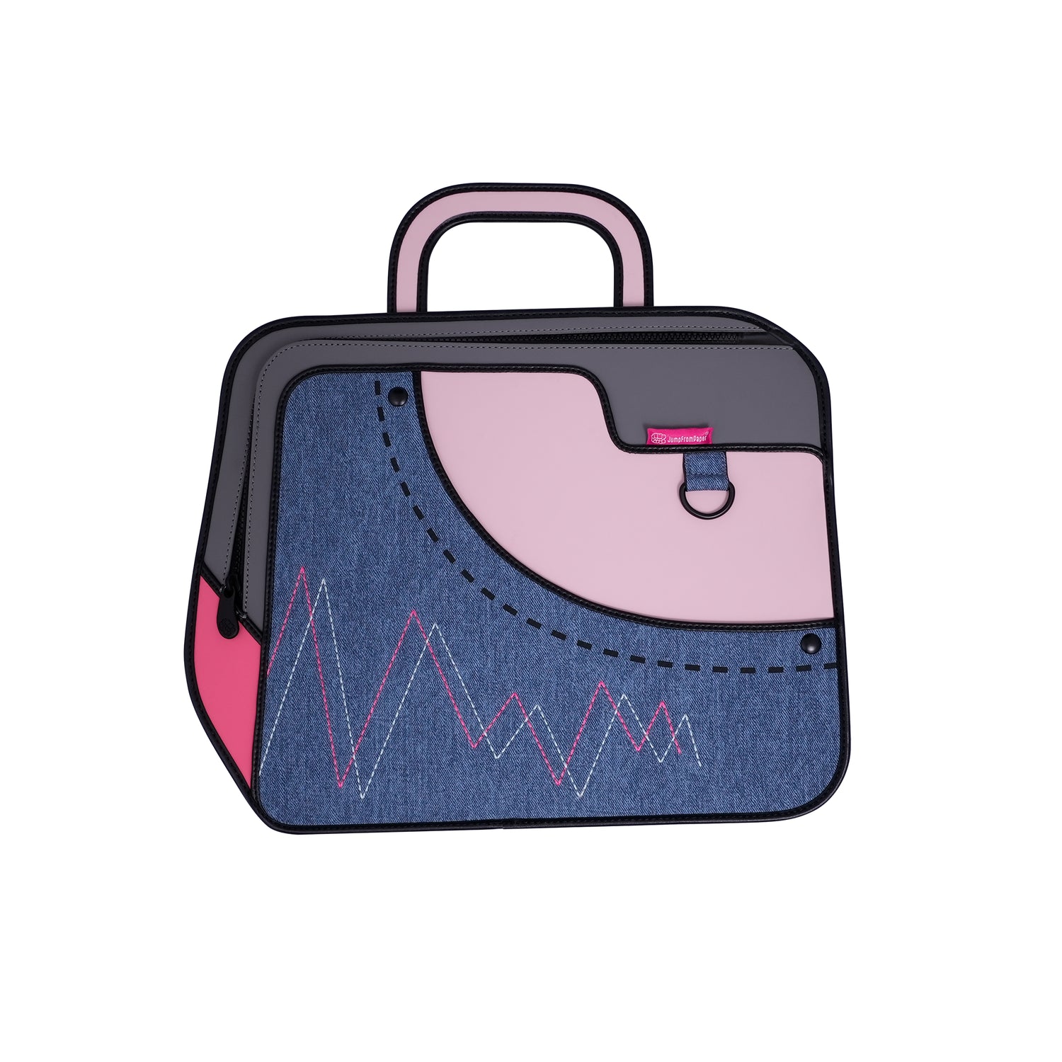 Crush bag-Denim Pink