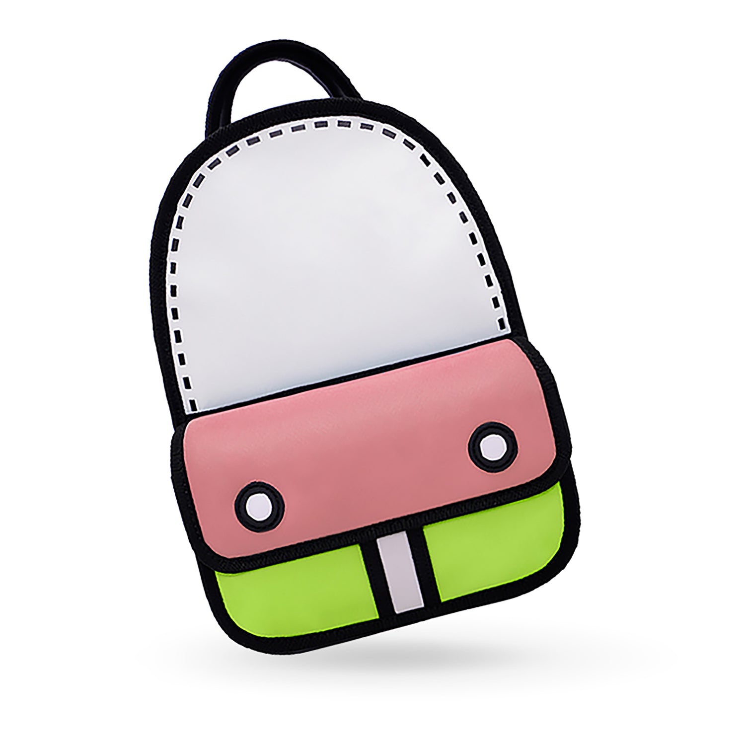 Junior 3D Adventure Matcha Pink Backpack