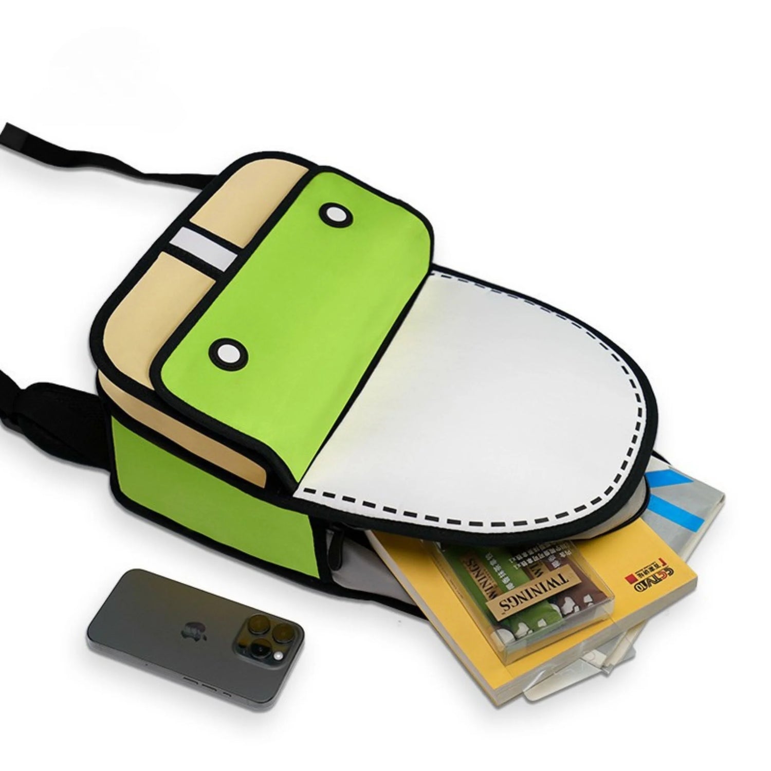 3D Adventure Greenery Backpack