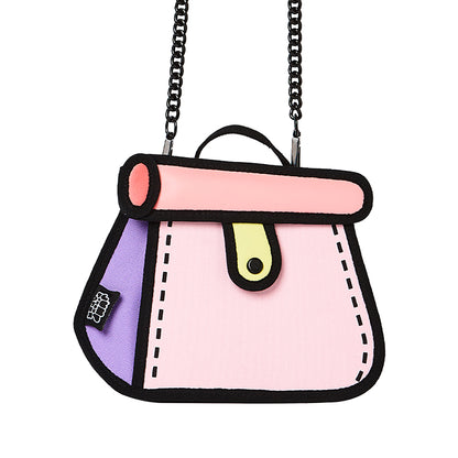 Pink Cake bag / Metal Chain Bag | JFP217