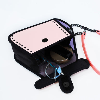 Pink Cake bag / Metal Chain Bag | JFP217