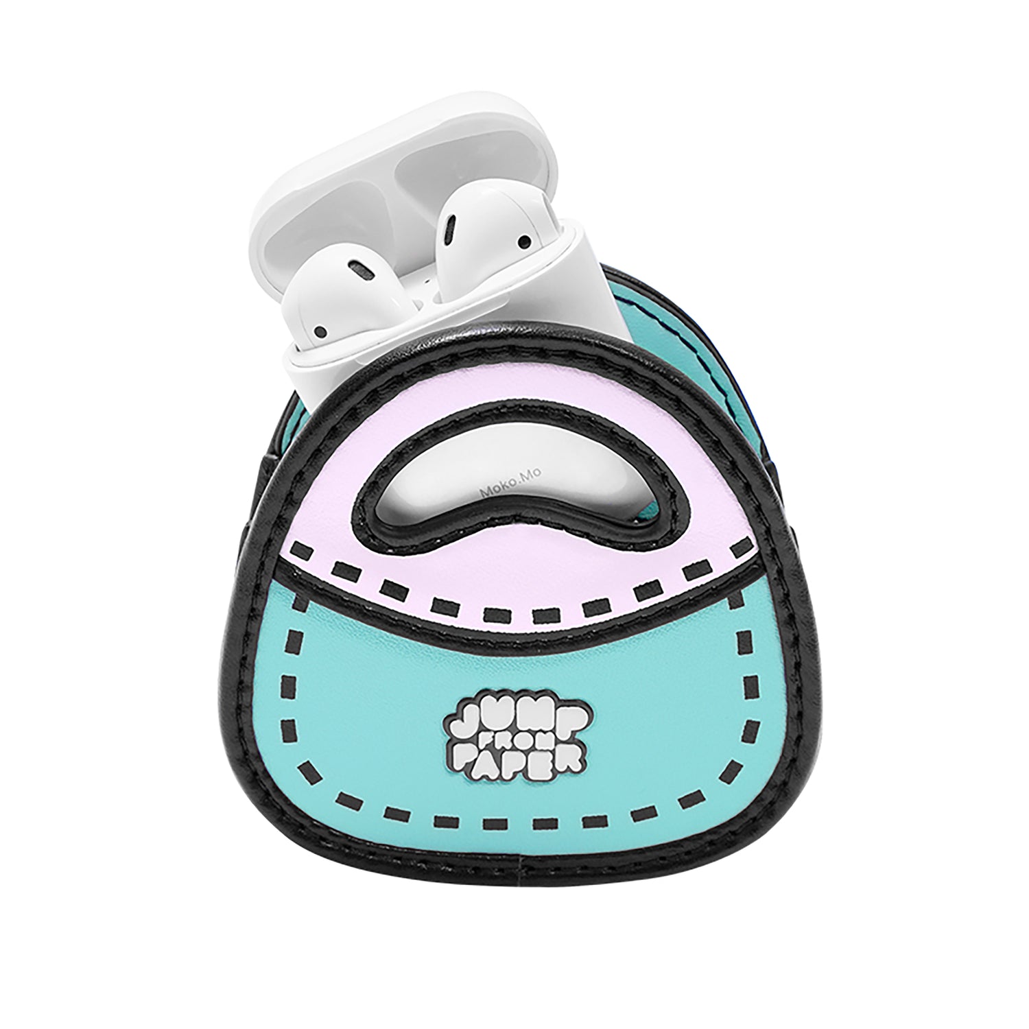 Plumpie Finny Earphone Case- Mint Green