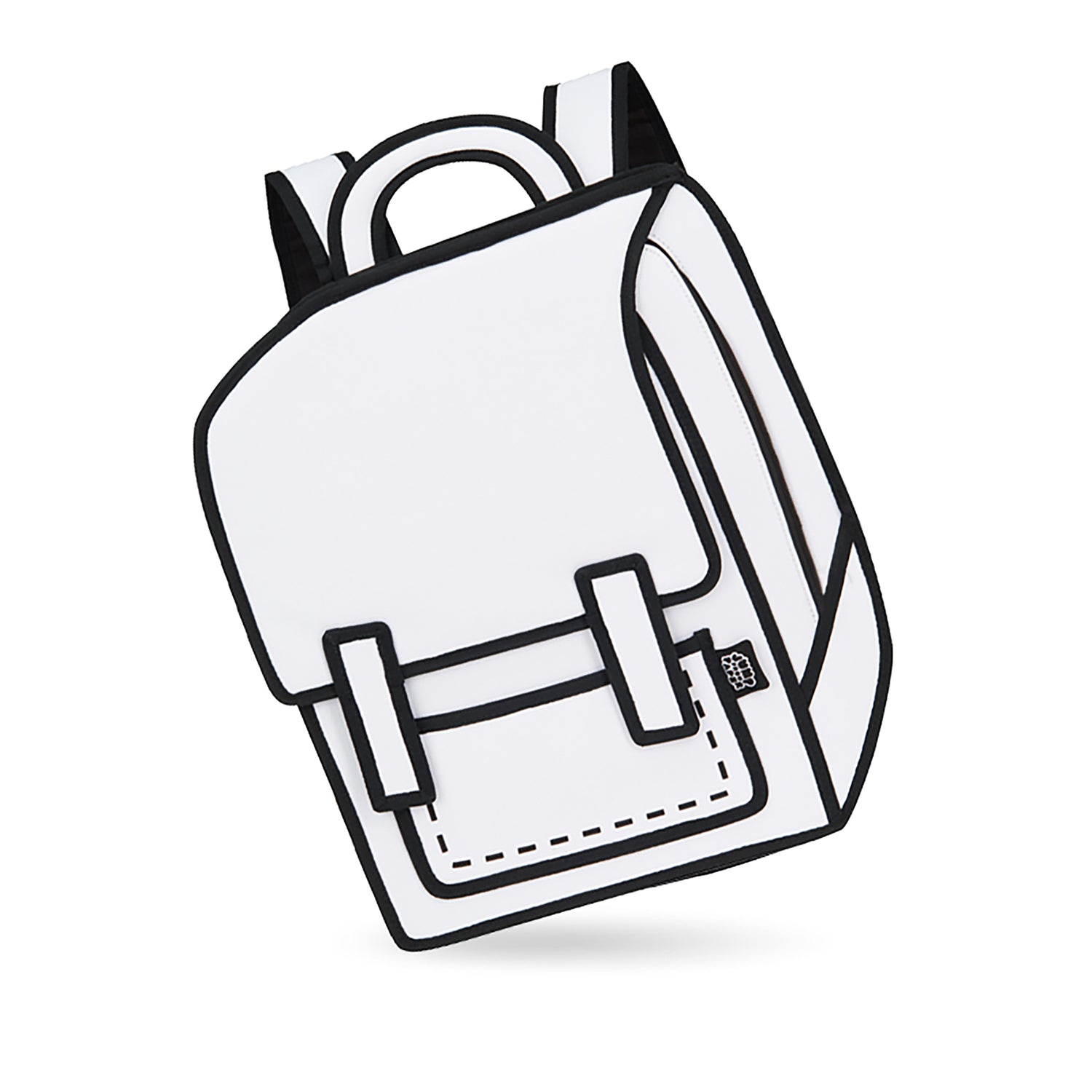 Graffiti White Spaceman Backpack | JFP143