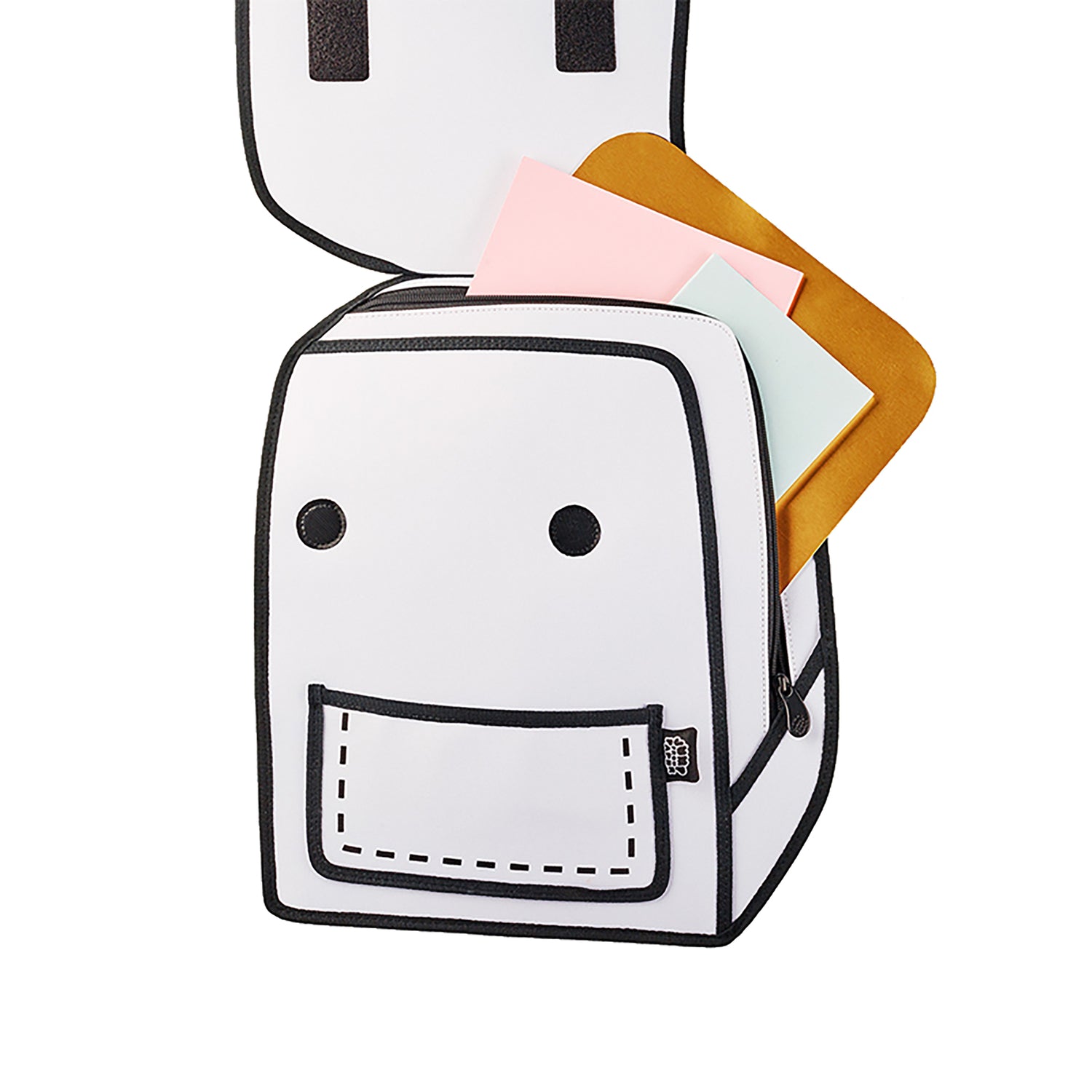 Graffiti White Spaceman Backpack | JFP143