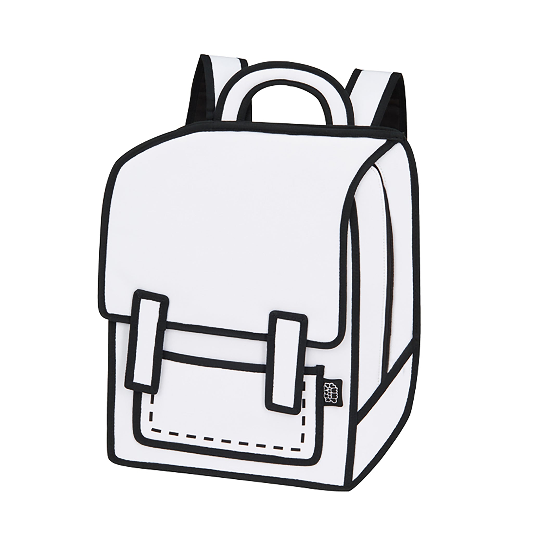 Graffiti White Spaceman Backpack | JFP143