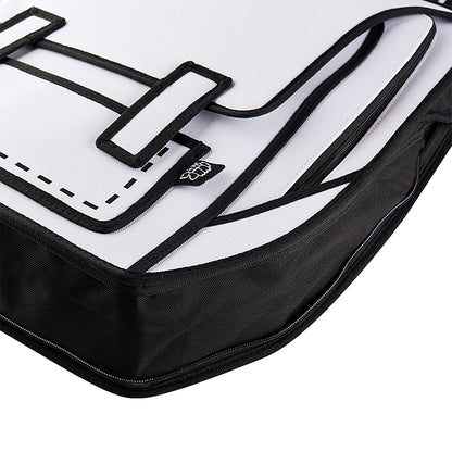 Graffiti White Spaceman Backpack | JFP143