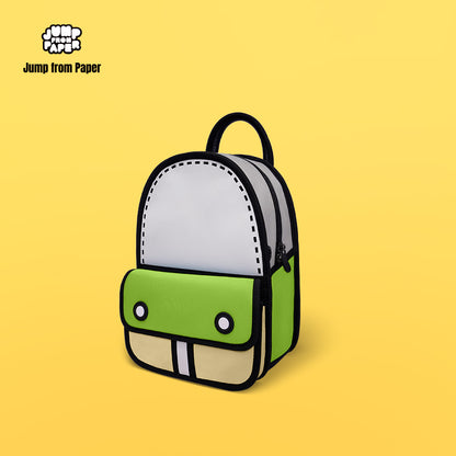 Junior 3D Adventure Greenery Backpack