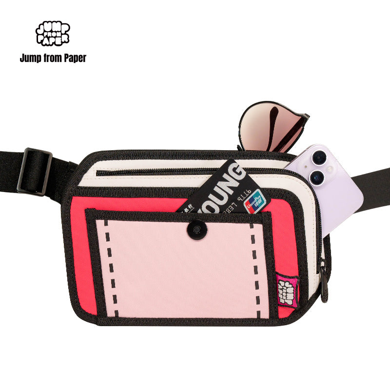 Sport Sling Bag Cycling Bag -Pink