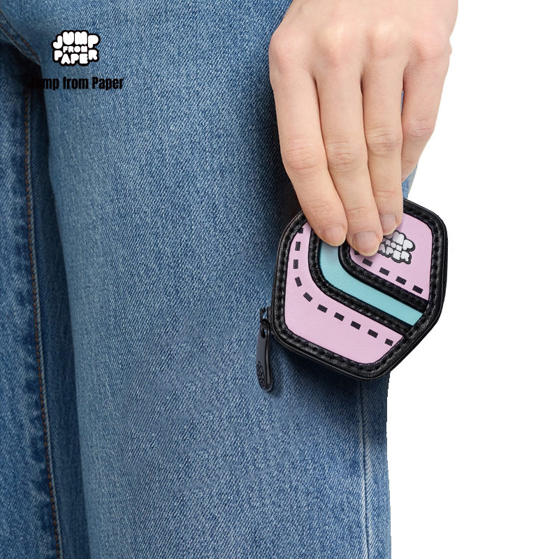 Candy Cubie Earphone Case- Mint Pink