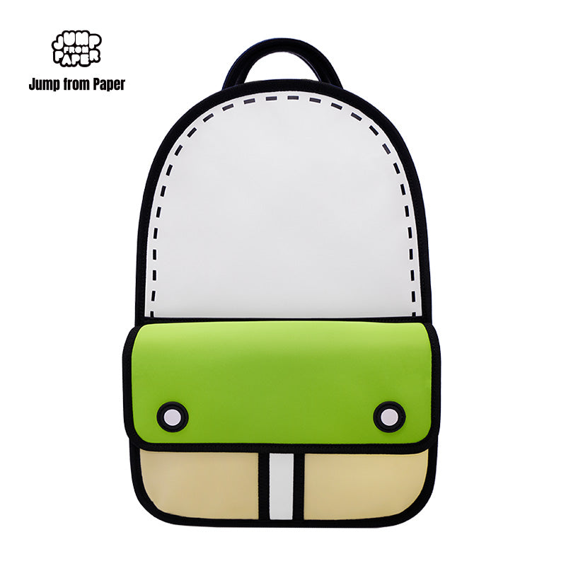 3D Adventure Greenery Backpack