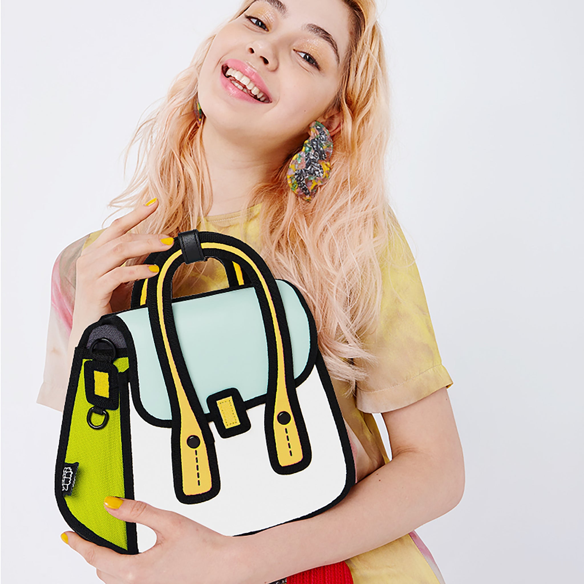 Lemon Owl Bag / Metal Chain Bag | JFP246