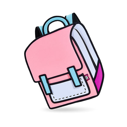 Neon Pink Spaceman Backpack | JFP238