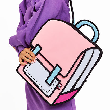 Neon Pink Spaceman Backpack | JFP238