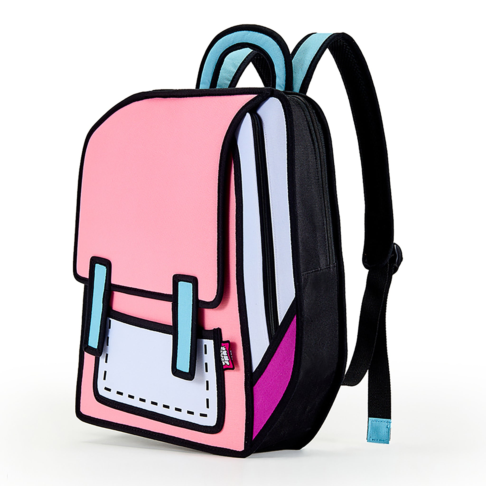 Neon Pink Spaceman Backpack | JFP238