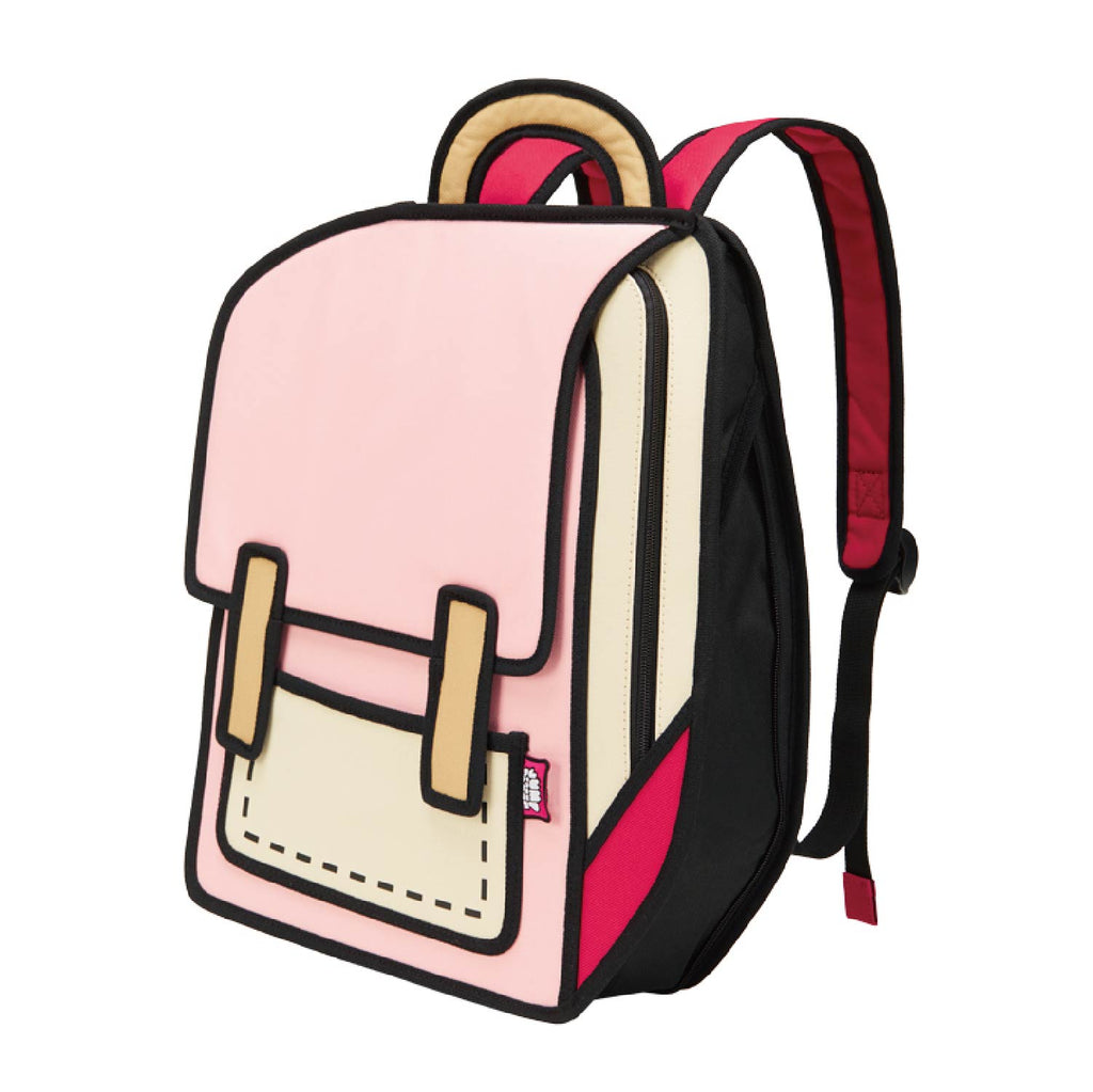 2D Coo Coo Pink Backpack - Laptop Backpack | JumpFromPaper