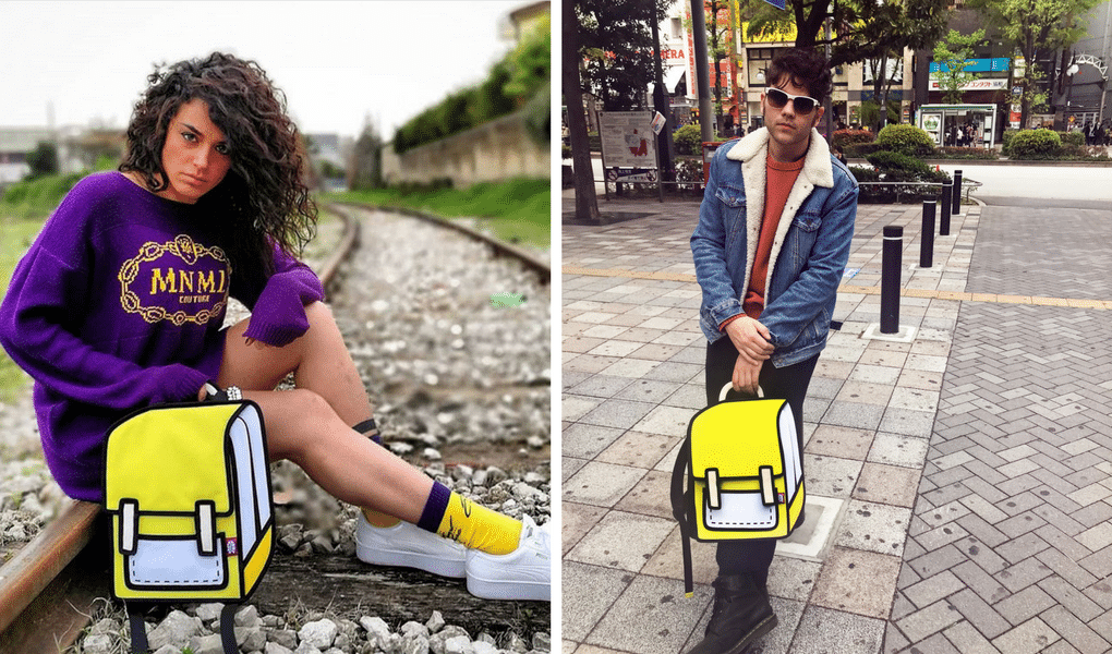 Gift Guide for Him and Her: 5 Cool Cartoon Bags to Buy from JumpFromPaper 3 JumpFromPaper Cartoon Bag