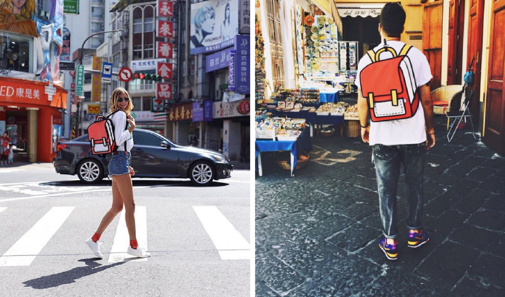 Gift Guide for Him and Her: 5 Cool Cartoon Bags to Buy from JumpFromPaper 6 JumpFromPaper Cartoon Bag