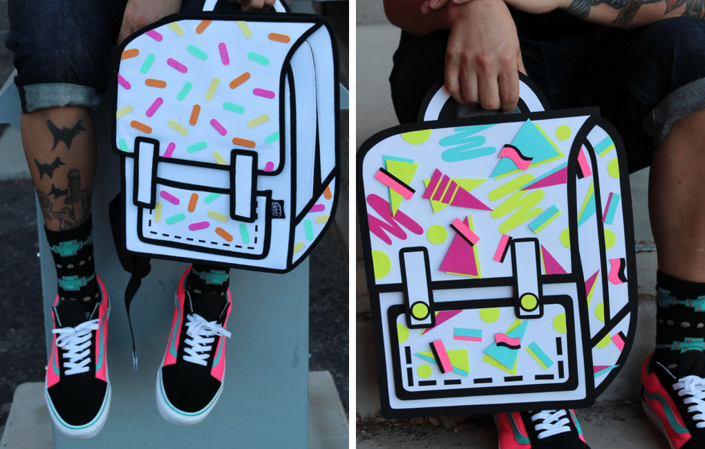 Anthony Garcia, an Unique Artist Who Designed the Cartoon Bags through Paper Cutting 3 JumpFromPaper Cartoon Bag