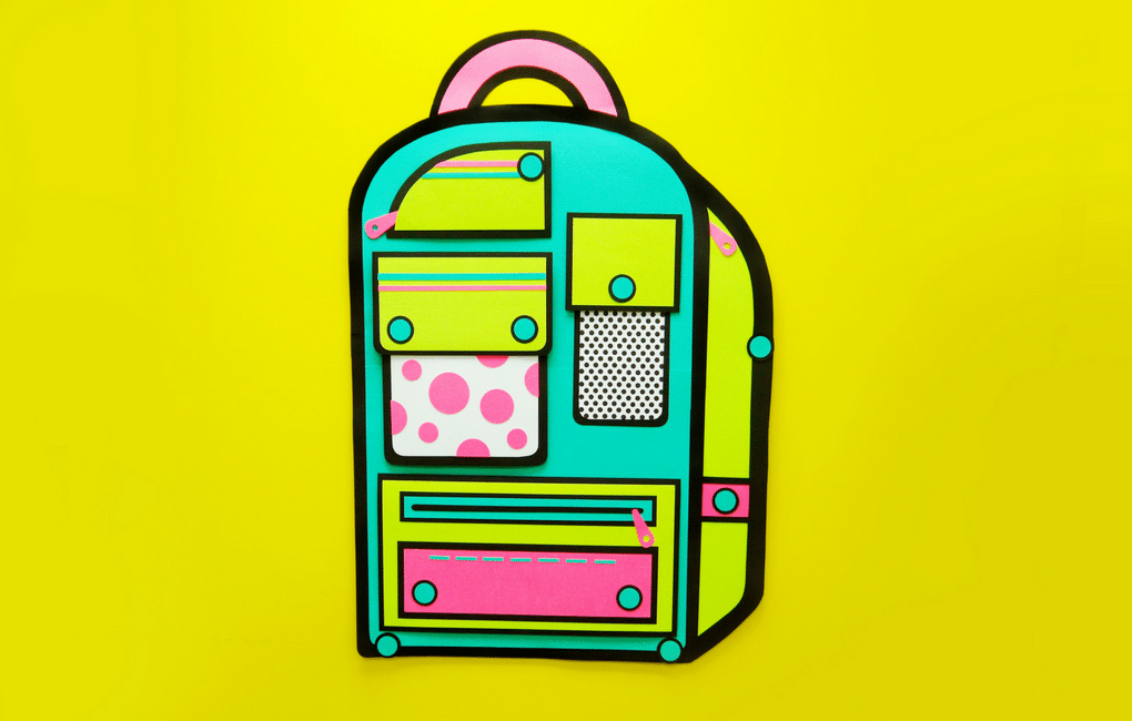 Anthony Garcia, an unique artist who designed the cartoon bags through paper cutting