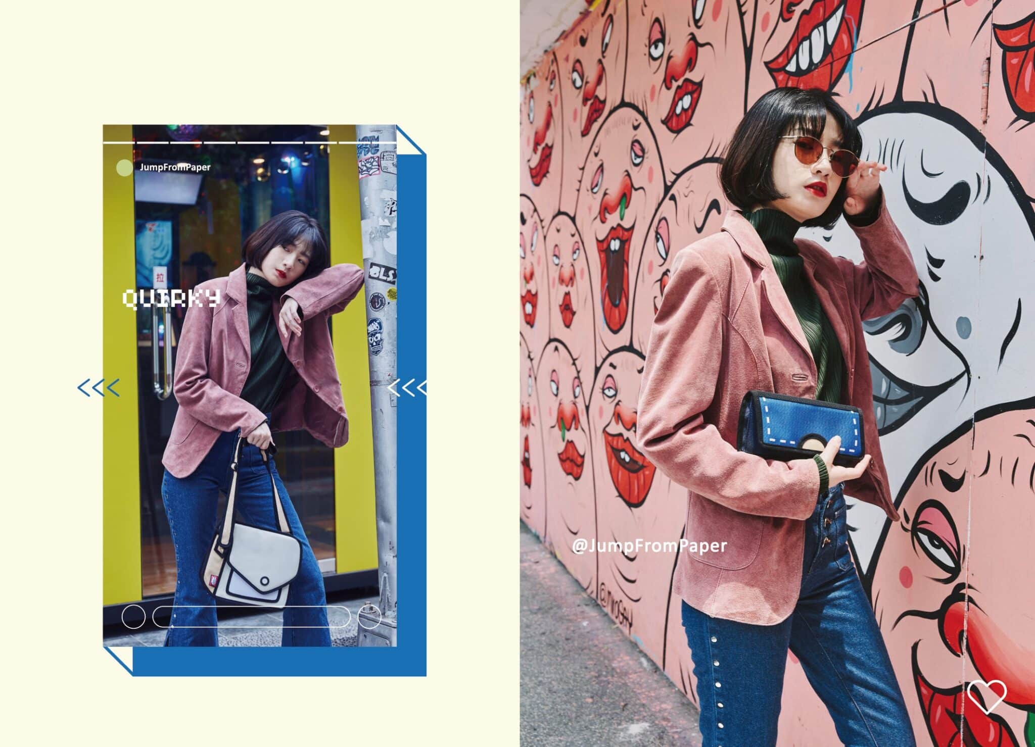 JumpFromPaper INFLUENCER Collection 8 JumpFromPaper INFLUENCER Collection Cartoon Bag