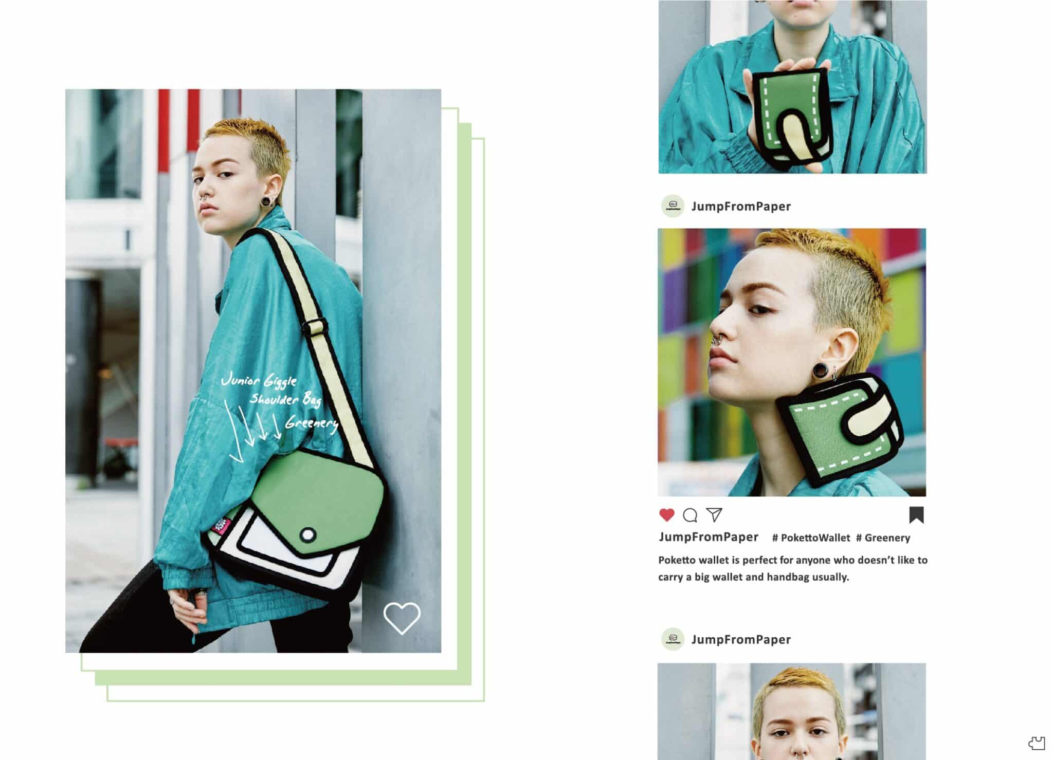 JumpFromPaper INFLUENCER Collection 4 JumpFromPaper INFLUENCER Collection Cartoon Bag