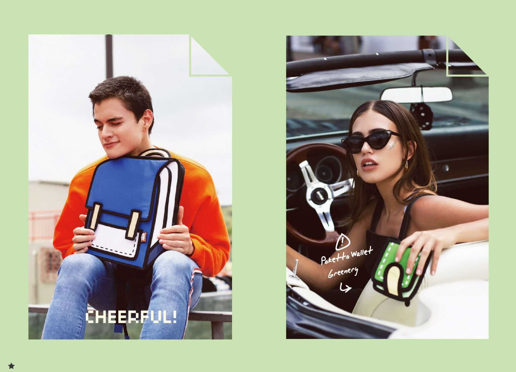 JumpFromPaper INFLUENCER Collection 11 JumpFromPaper INFLUENCER Collection Cartoon Bag