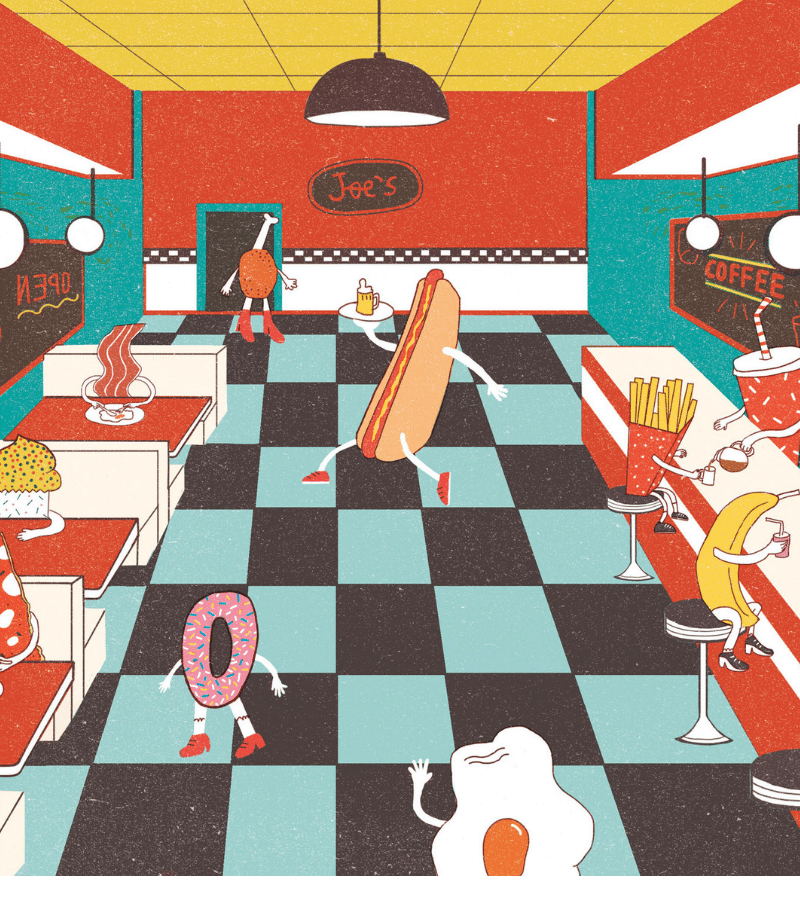 JumpFromPaper Cartoon Bag X Federica Ubaldo