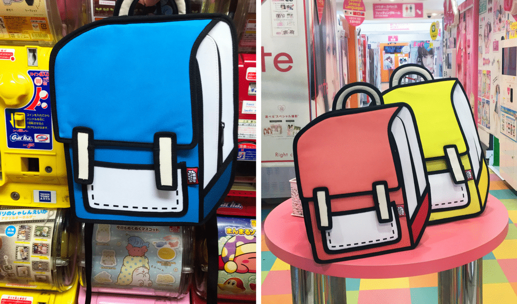 JumpFromPaper Cartoon Bag