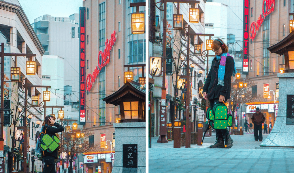 Step in to the Cartoon World of Tokyo with Holly Smith and Annemarie 7 JumpFromPaper Cartoon Bag