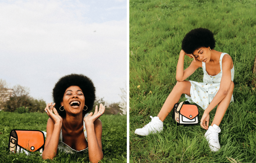 These stunning Portrait Photographs Captured the Personality of JumpFromPaper 8 JumpFromPaper 2d Cartoon Bag