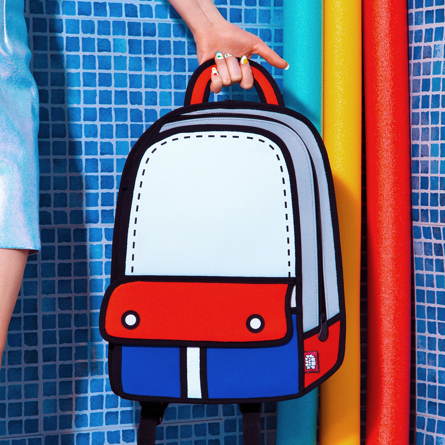 Adventure Cartoon Backpack-dark blue (3)