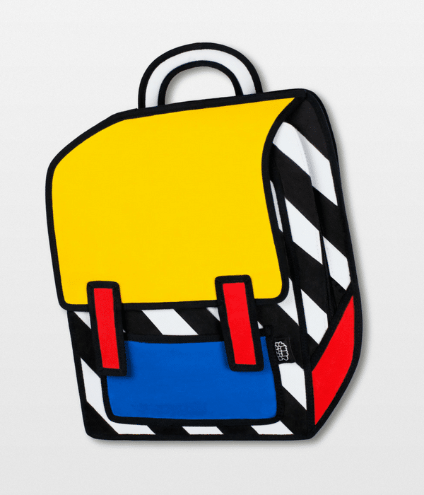 Alex Foxley, the Optical Illusion Animator We Love Right Now 3 JumpFromPaper Cool Cartoon Bag