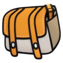 Cheese Orange Practical Shoulder Camera Bag (1)