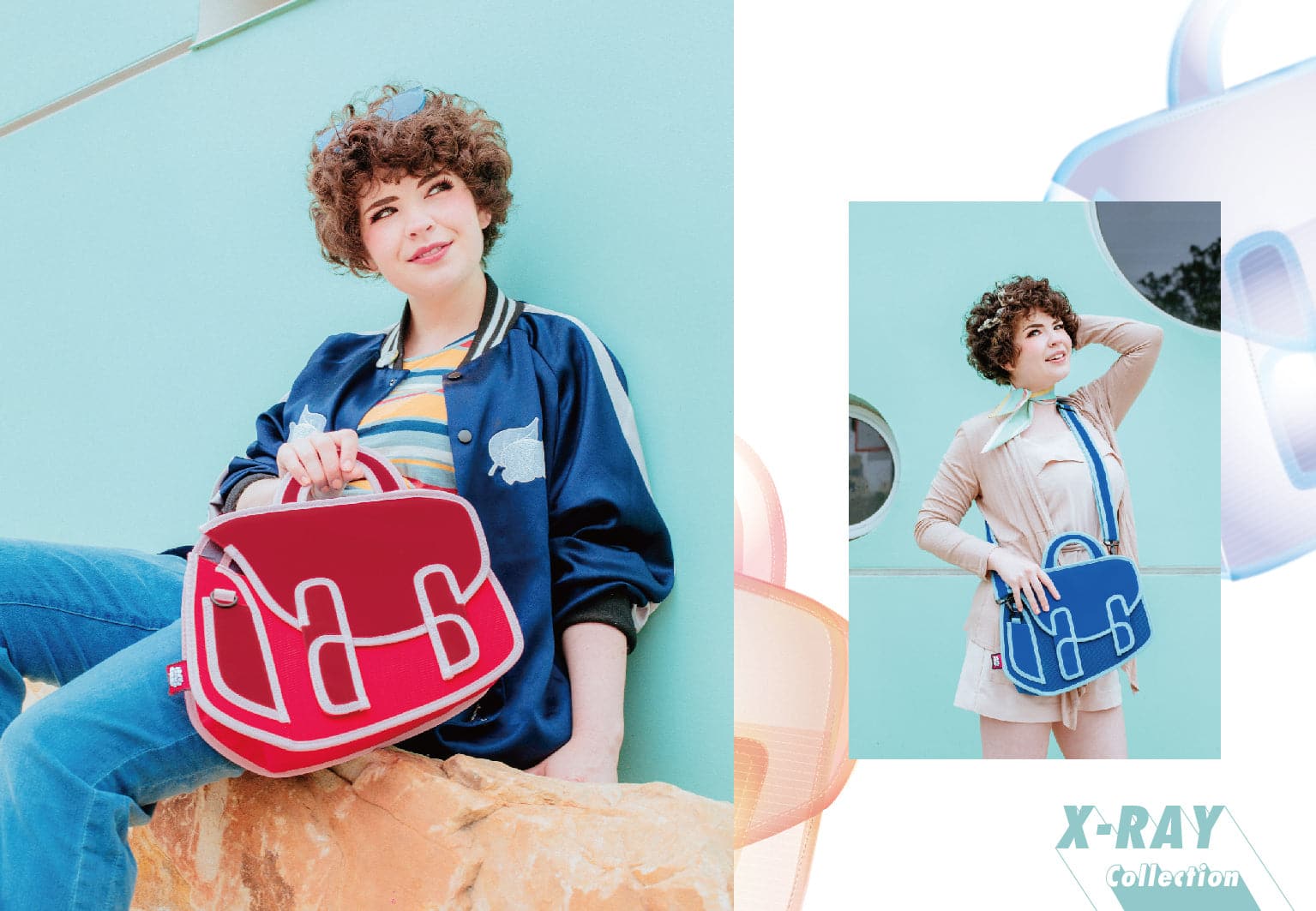 JumpFromPaper Cartoon Bag X-Ray Collection