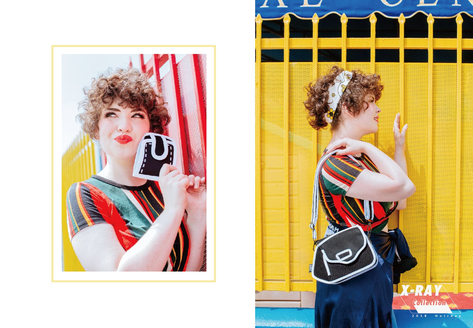 JumpFromPaper Cartoon Bag X-Ray Collection