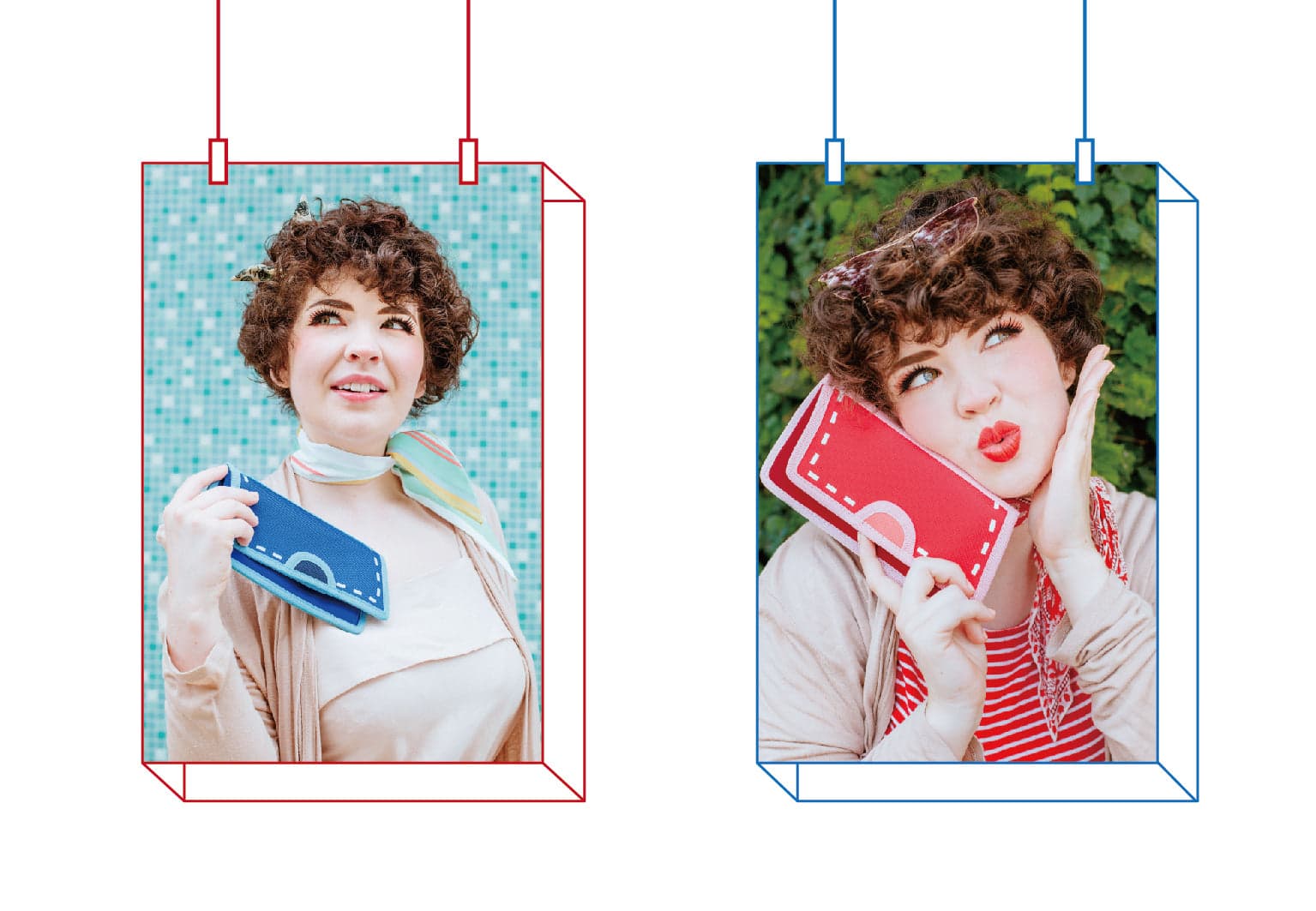 JumpFromPaper Cartoon Bag X-RRAY Collection