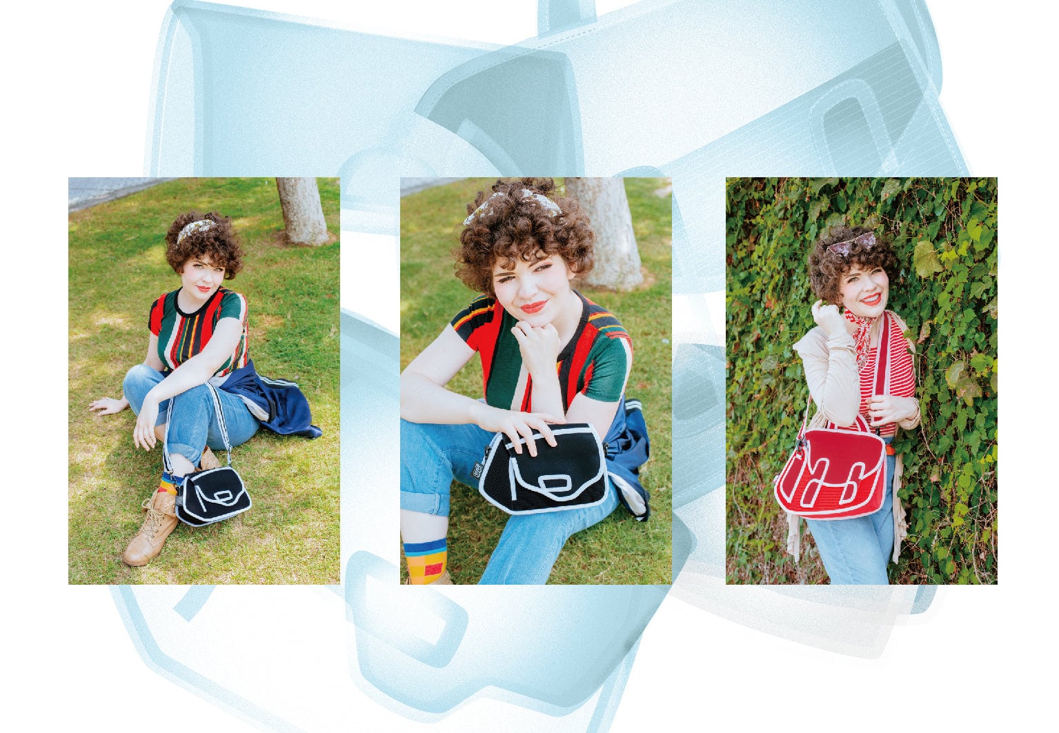 JumpFromPaper Cartoon Bag X-Ray Collection