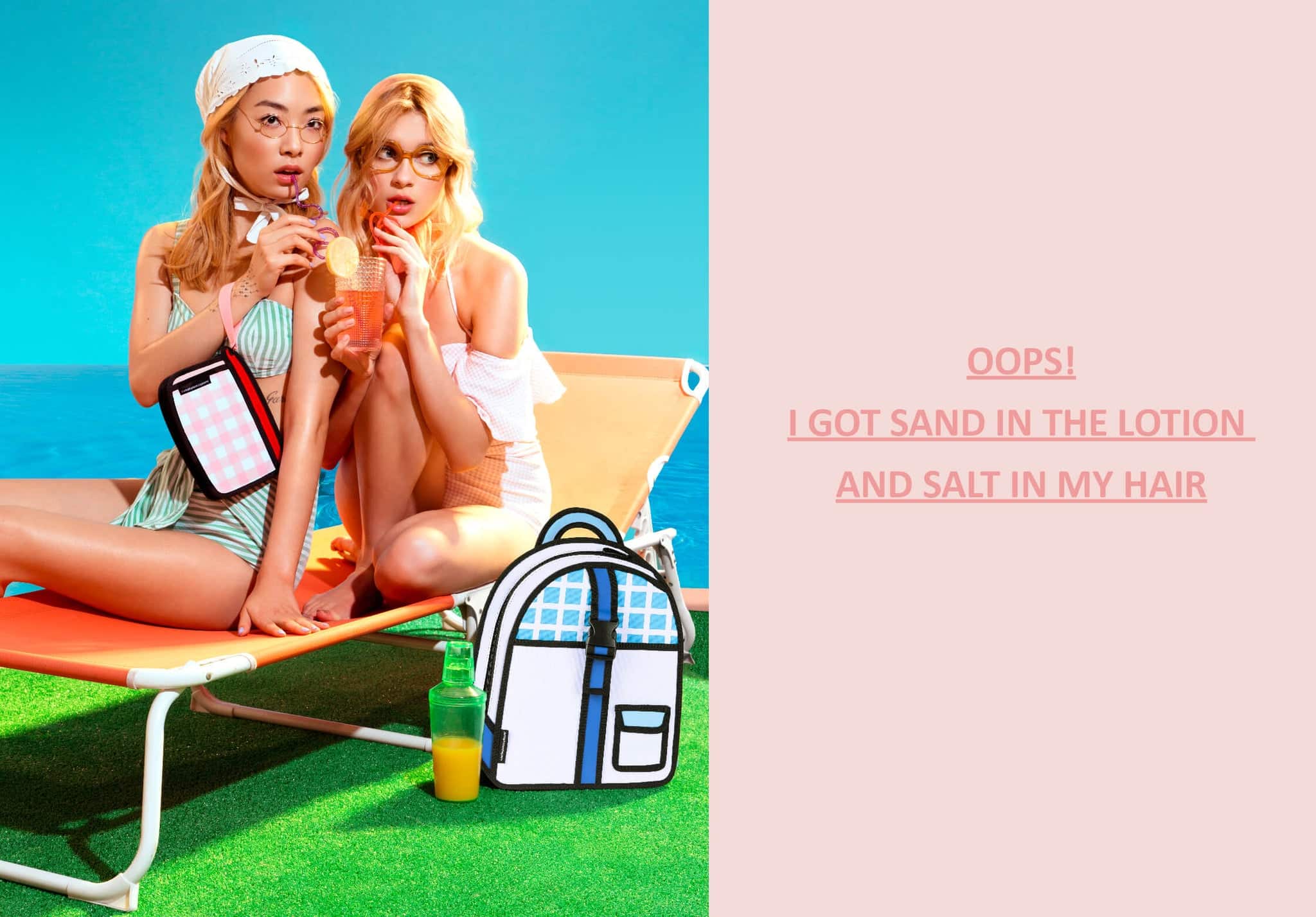 JumpFromPaper DREAMY PICNIC Collection 7 JumpFromPaper Cartoon Bag DREAMY PICNIC Collection