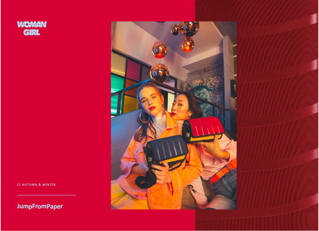 JumpFromPaper WOMAN GIRL Collection 2 JumpFromPaper Cartoon Bag WOMAN GIRL Collection