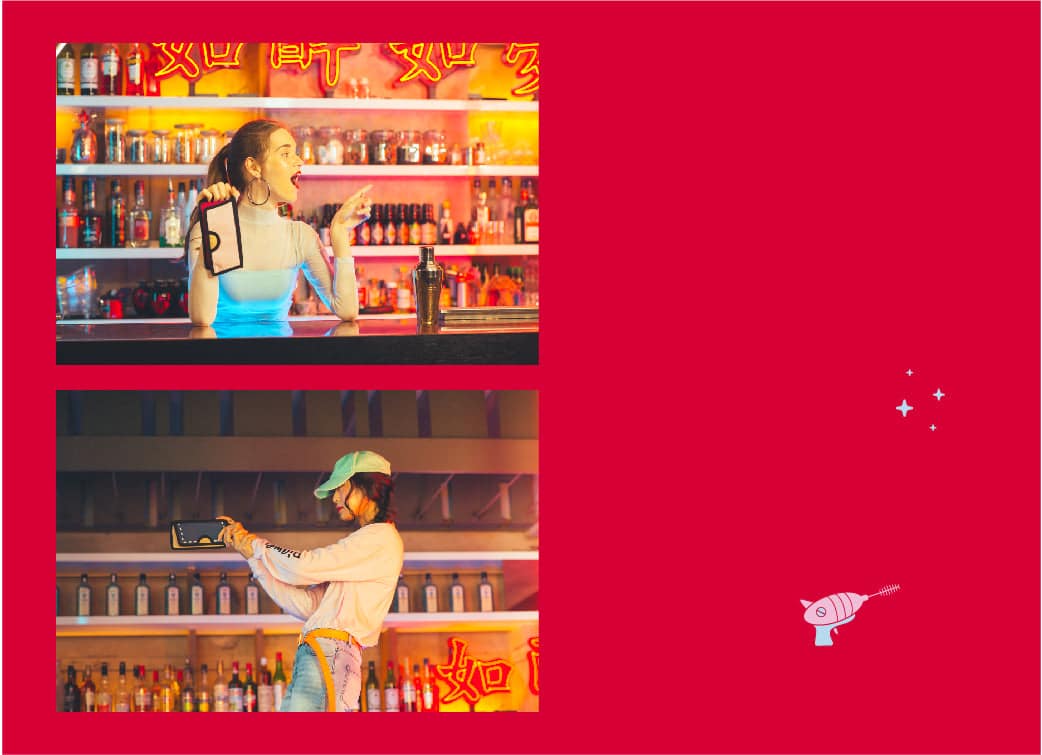 JumpFromPaper WOMAN GIRL Collection 4 JumpFromPaper Cartoon Bag WOMAN GIRL Collection