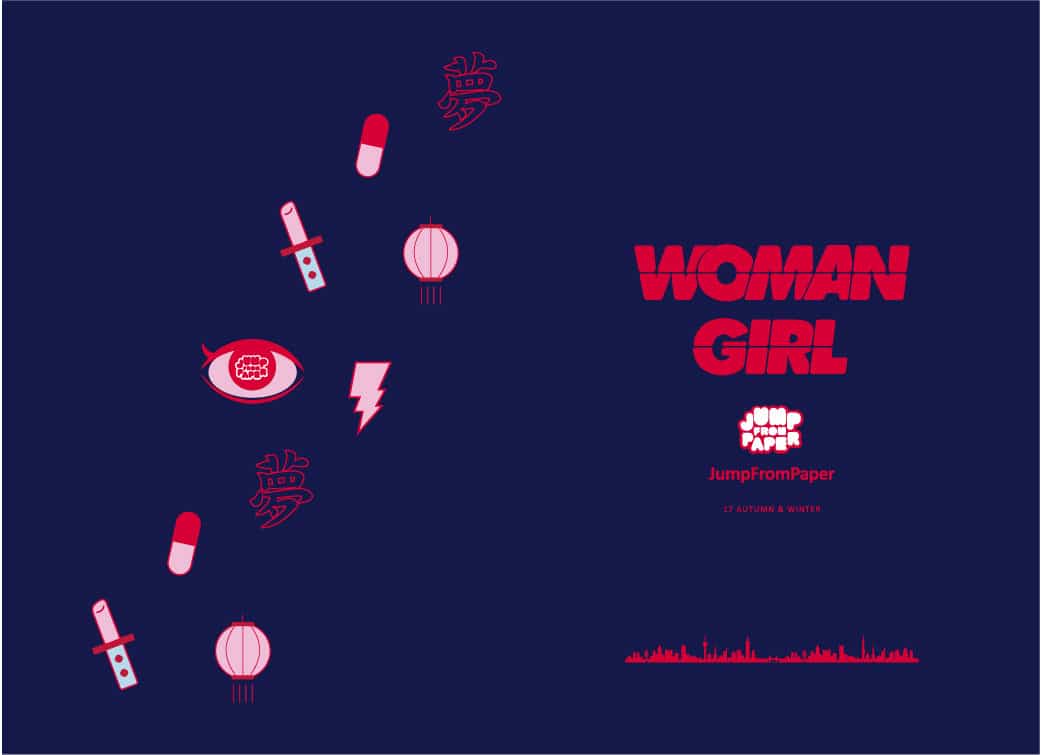 JumpFromPaper WOMAN GIRL Collection 8 JumpFromPaper Cartoon Bag WOMAN GIRL Collection