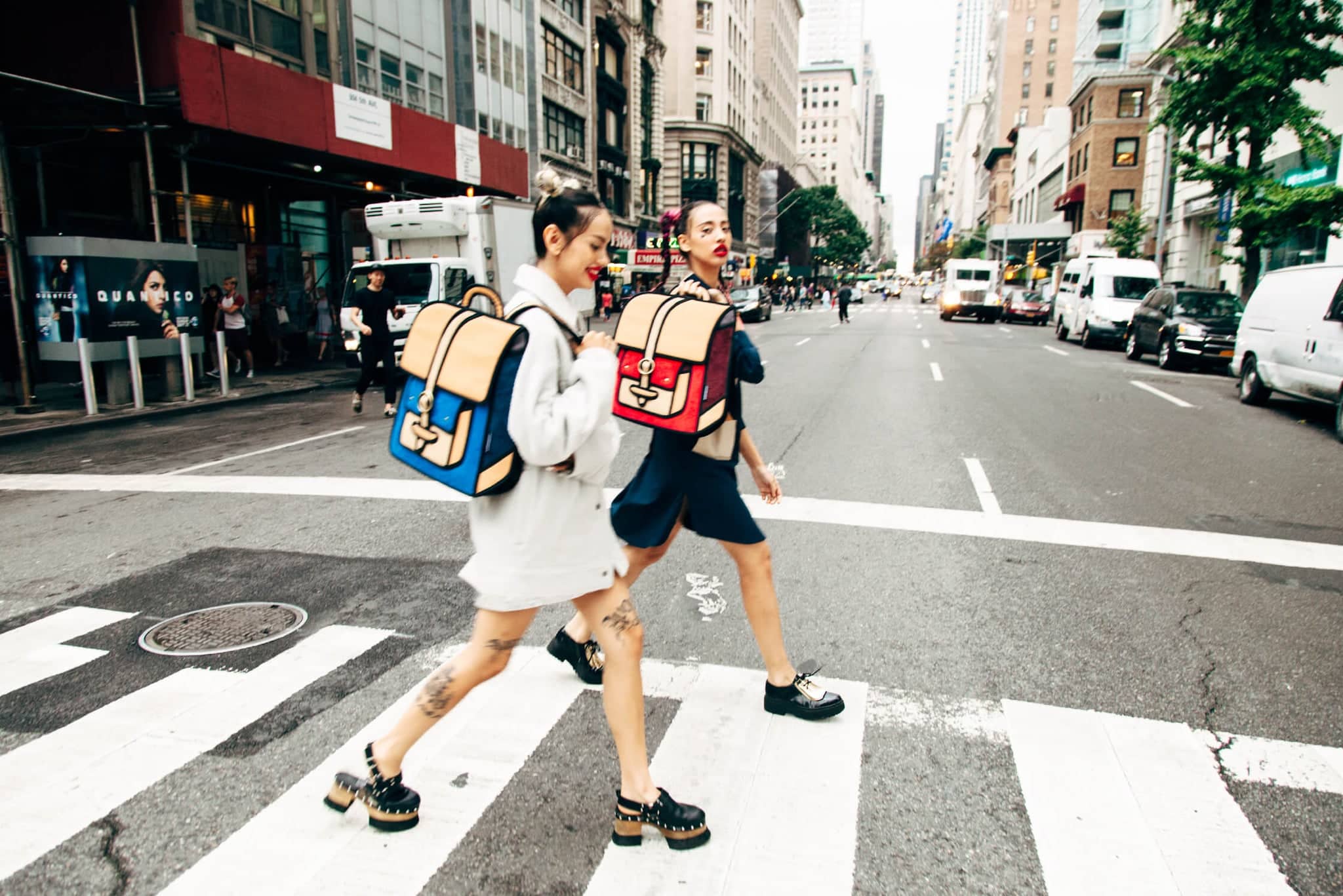 JumpFromPaper TRAVELER Collection 2 JumpFromPaper Cartoon Bag TRAVELER Collection