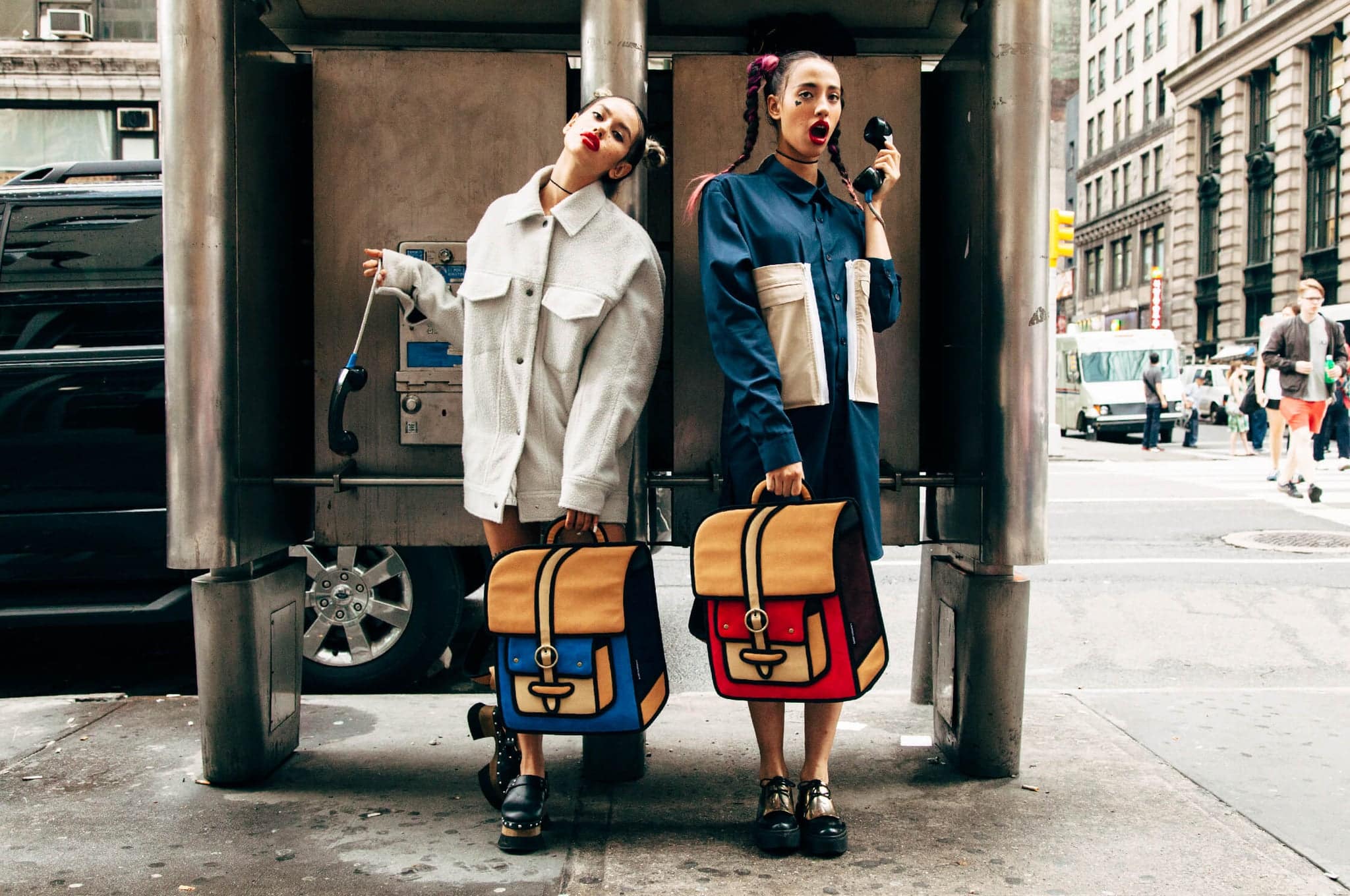 JumpFromPaper TRAVELER Collection 3 JumpFromPaper Cartoon Bag TRAVELER Collection