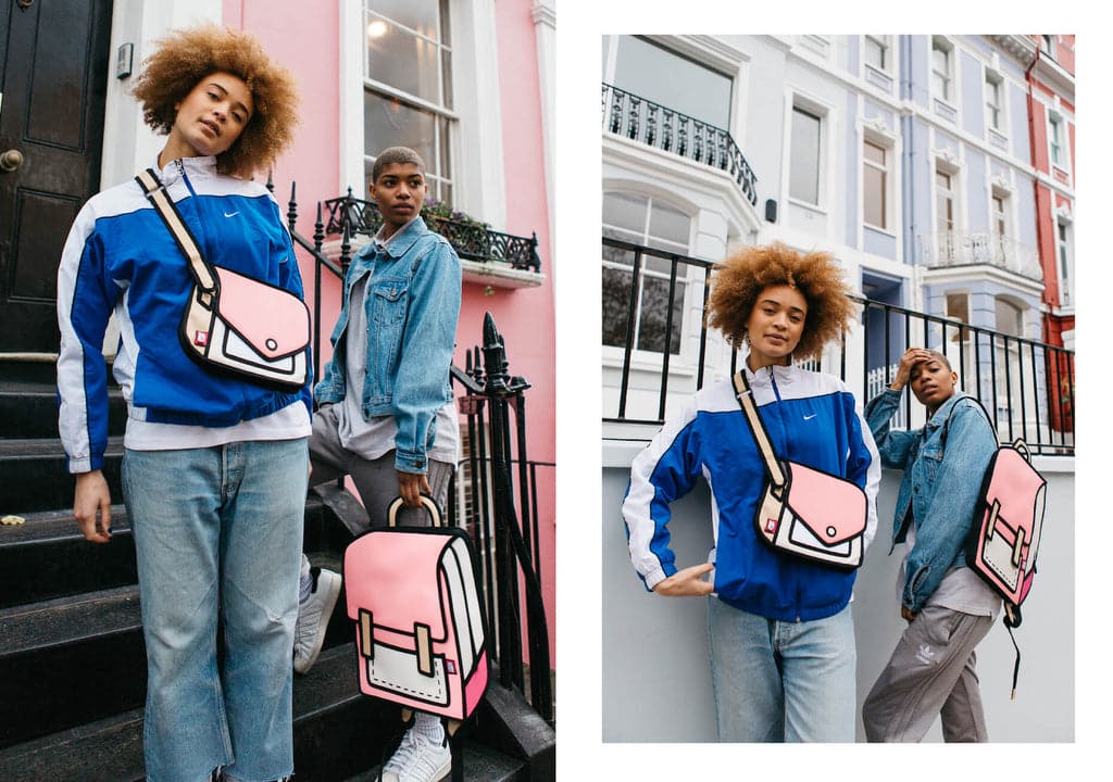 JumpFromPaper X ASOS Exclusive Lookbook by Vicky Grout 2 JumpFromPaper Cartoon Bag